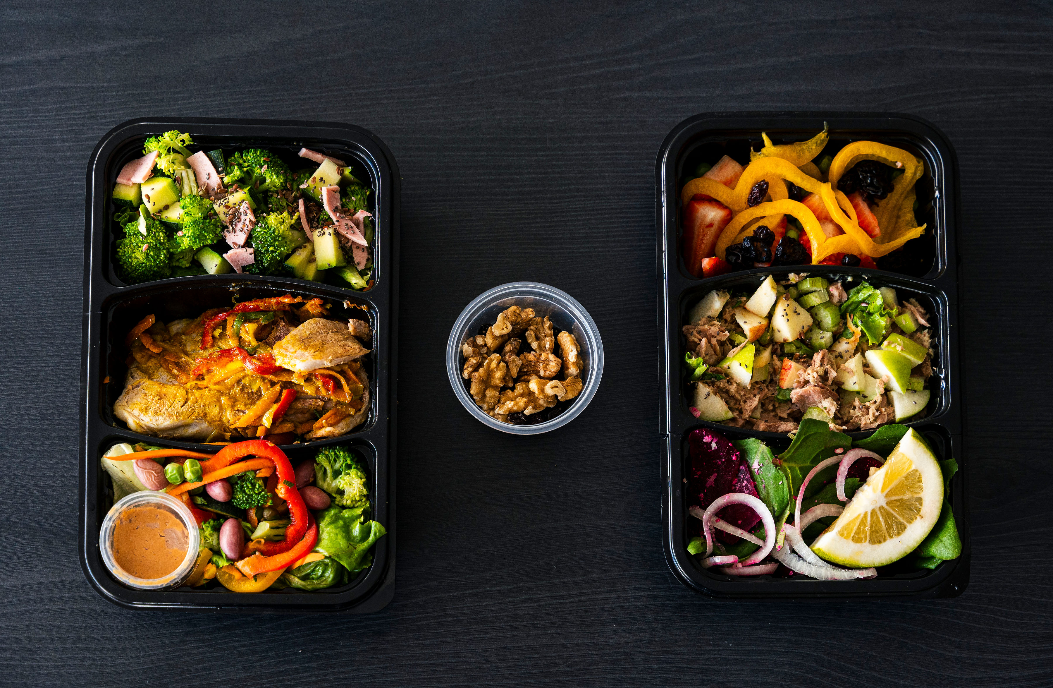 Full keto lunch and dinner meal set